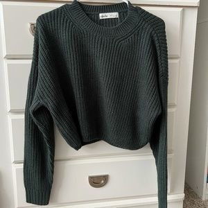 NWT Elodie Women’s Long Sleeve Knit Cropped Sweater - XL